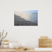 Beachwrite Song of Solomon 6:3 Horizontal Poster (Keuken)