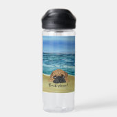 Beachy Bulldog Puppy Waterfles (Achterkant)