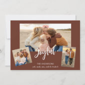 Beachy Collage Foto II Feestdagenkaart (Voorkant)