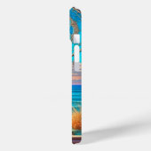  Beachy Dreamcatcher op Venster Case-Mate iPhone Case (Achterkant / Links)