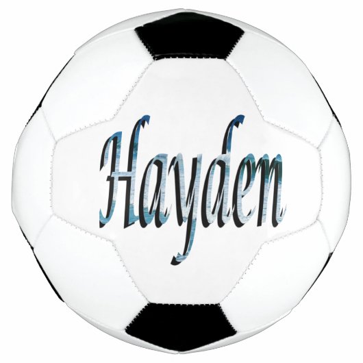 Beachy Hayden Naam, Voetbal (Voorkant)