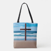 Beachy Jesus Bag Draagtas (Achterkant)