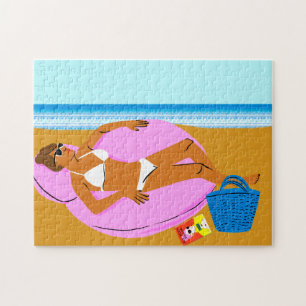 Beachy Keen - Roze Legpuzzel