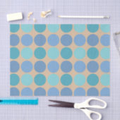 Beachy Polka Dots Tissuepapier (Craft)