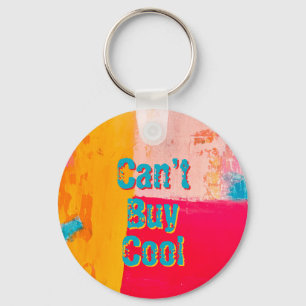 Beachy sleutelhanger zegt "kan niet cool kopen"
