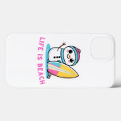 Beachy Snowman Vibes Case-Mate iPhone Case (Achterkant (horizontaal))