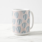 Beachy Tulips Mug Koffiemok (Voorkant rechts)