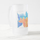 Beachy Waves Angels Matglas Bierpul (Voorkant links)