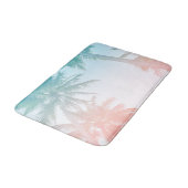 Beachy -zonnepalmbomen badmat (Gekanteld)