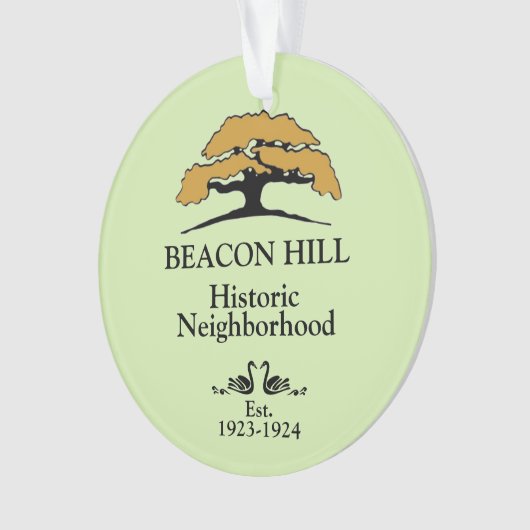 Beacon Hill Acryl Ornament (voorkant)