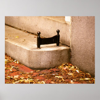 Beacon Hill Boot Scraper Poster