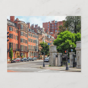 Beacon Hill Boston Massachusetts Briefkaart