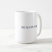 Beacon Hill Boston Mug (Devant droit)