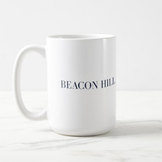 Beacon Hill Boston Mug (Gauche)