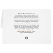 Beacon Hill : Carré de Louisburg (Dos Horizontal)