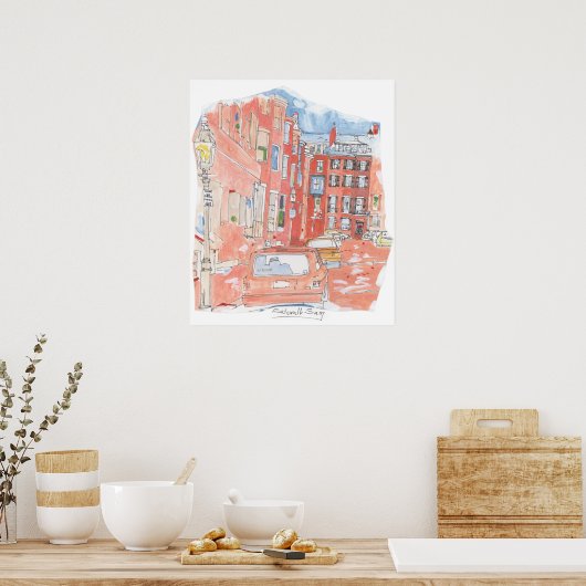 Beacon Hill Poster (Keuken)