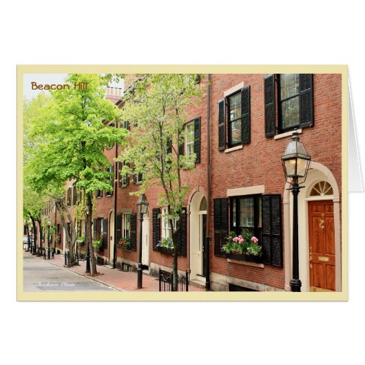Beacon Hill : Robert Frost (Devant horizontal)