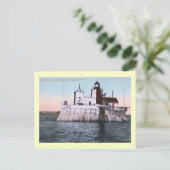 Beacon Light House St. John, New Brunswick, Canada Briefkaart (Staand voorkant)