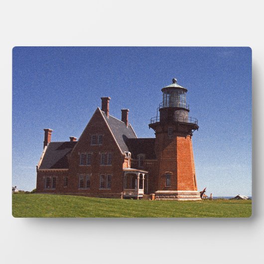 Beacon van Zuidoost-Block Island Fotoplaat (voorkant)