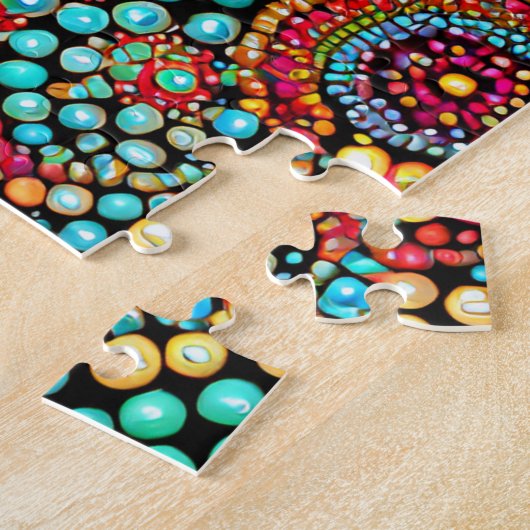 Bead Pattern 2 foto puzzels Internet puzzel puzzel (Zijkant)
