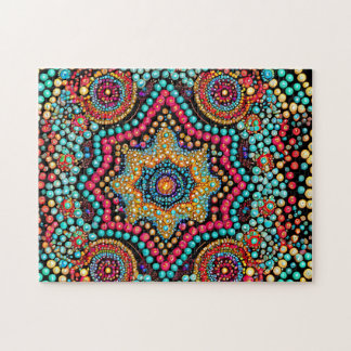 Bead Pattern 2 foto puzzels Internet puzzel puzzel