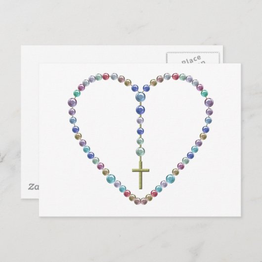 Bead Rosary #2 Briefkaart (Voorkant / Achterkant)