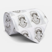 Beaded flauwte stropdas (Opgerold)