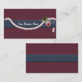 Beaded Savvy Visitekaartje (Voorkant / Achterkant)