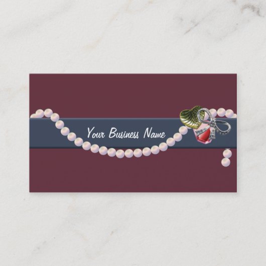 Beaded Savvy Visitekaartje (Voorkant)