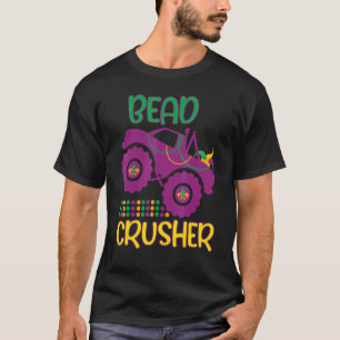 Beads rusher Monster Truck Funny Mardi Gras Party T-shirt