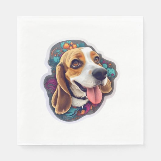 Beagle 4 servet (Voorkant)