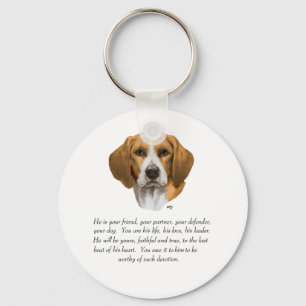 Beagle Aandenken MAN Sleutelhanger