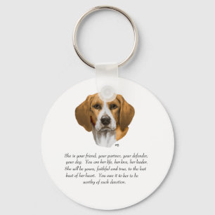 Beagle Aandenken Sleutelhanger