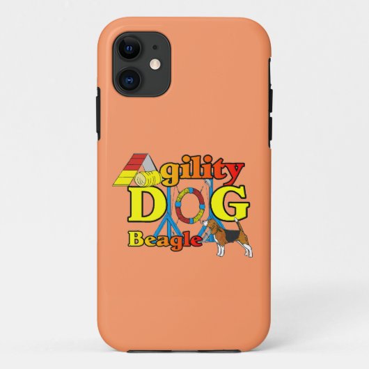 Beagle Agility Gifts Case-Mate iPhone Case (Achterkant)