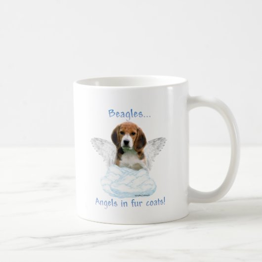 Beagle Angel Koffiemok (Rechts)