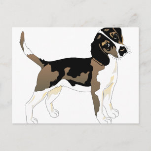 Beagle art 2 briefkaart