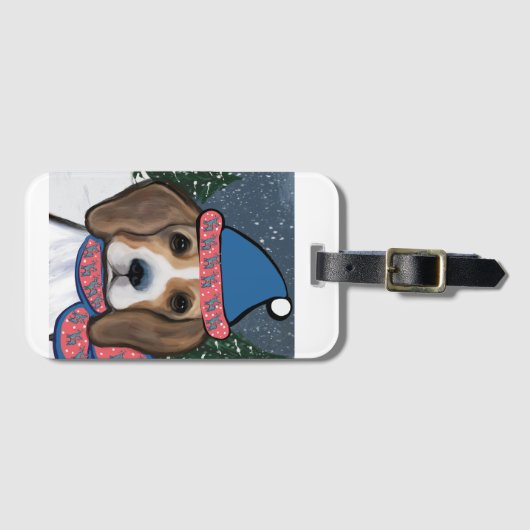 BEAGLE BAGAGELABEL (Voorkant (horizontaal))