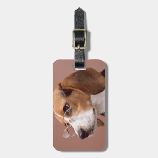 Beagle Bagagelabel (Voorkant verticaal)