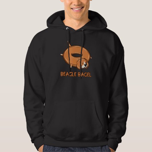 Beagle Bagel Hoodie (Voorkant)