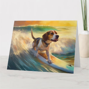 Beagle Beach Surfschilderkunst Kaart