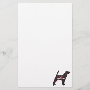 Beagle BFF Briefpapier