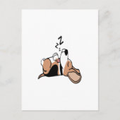 beagle briefkaart (Voorkant)