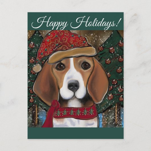 Beagle Briefkaart (Voorkant)