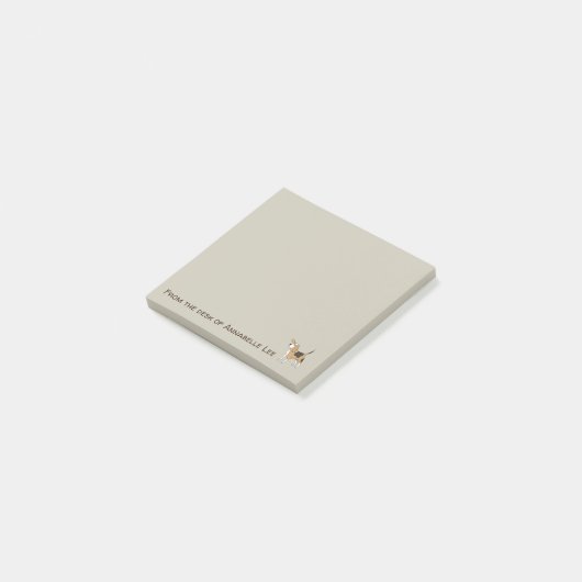 Beagle Buzz Post-it® Notes (Schuin)
