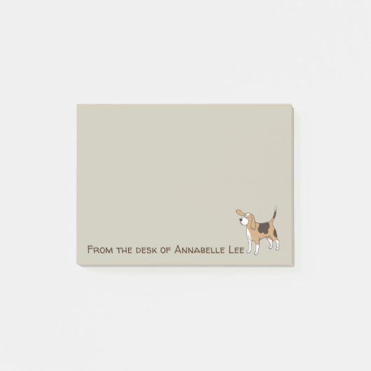 Beagle Buzz Post-it® Notes (Voorkant)