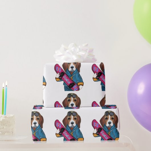 BEAGLE CADEAUPAPIER (Feestgeschenken)