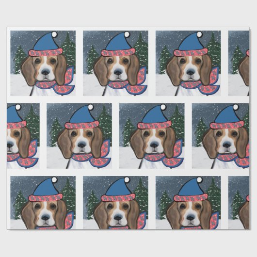 BEAGLE CADEAUPAPIER (Vlak)