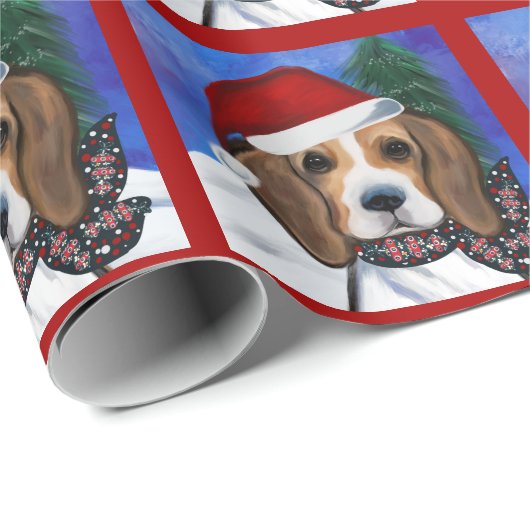 Beagle Cadeaupapier (Rol Hoek)