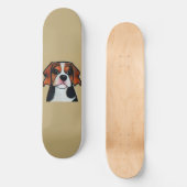 Beagle - Carton Skateboard (Recto)