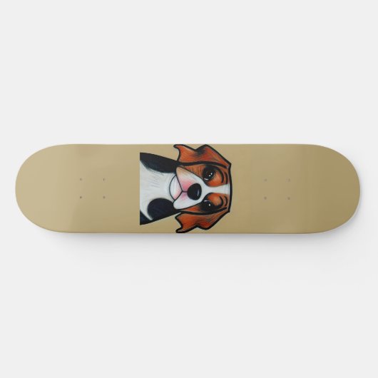 Beagle - Carton Skateboard (Horz)